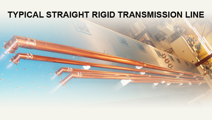 Straight Rigid Coaxial Transmission Line